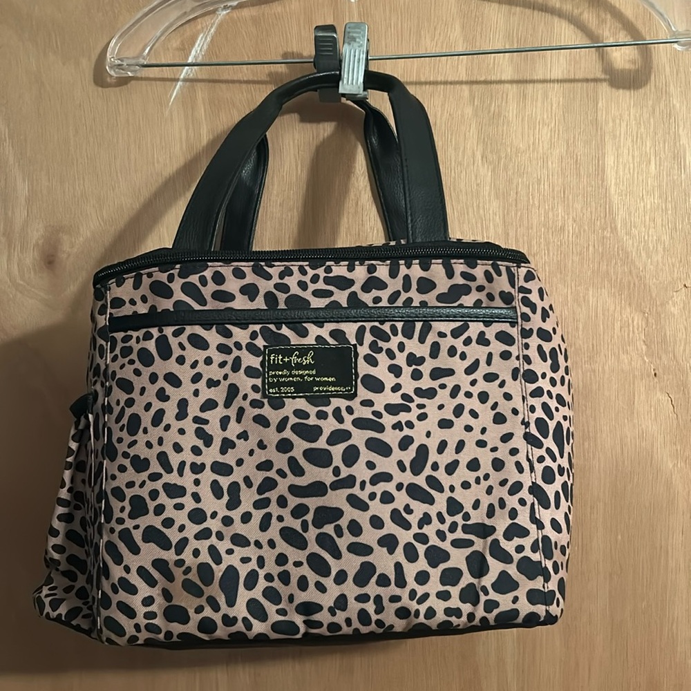 Animal Print Fit & Fresh Insulated Lunch Bag
